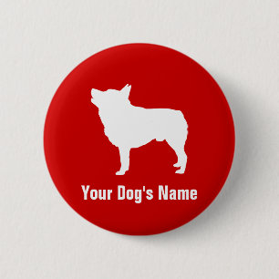 Schipperke スキッパーキ 6 cm round badge