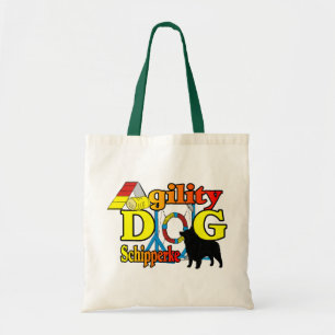 Schipperke Agility Gifts Tote Bag