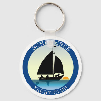Schipperke Boat Dog Key Ring
