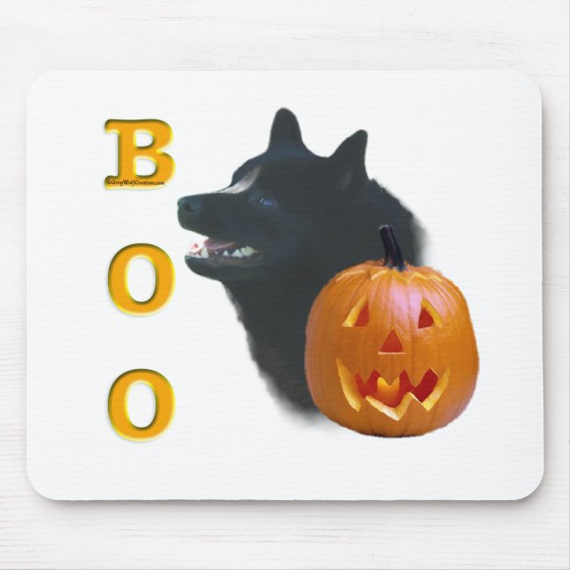 Schipperke Boo Mouse Pad (Front)
