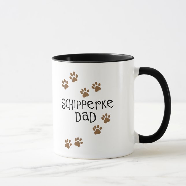 Schipperke Dad Mug (Right)