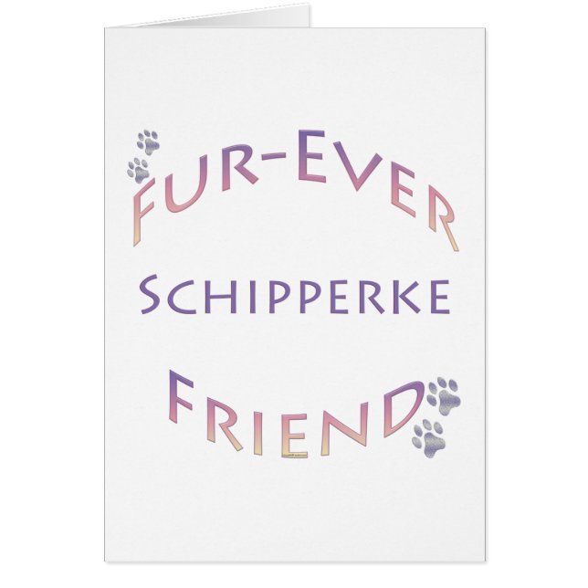 Schipperke Furever Friend (Front)