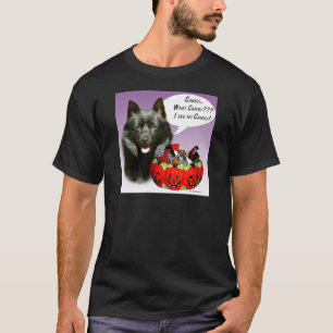Schipperke Halloween Candy T-Shirt
