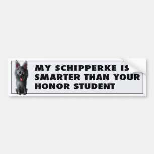 Schipperke Honour Bumper Sticker