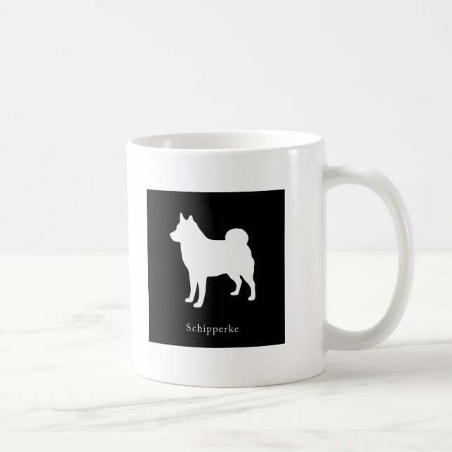 Schipperke Mug (Black Natural) (Right)