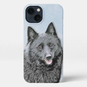 Schipperke Painting - Cute Original Dog Art iPhone 13 Case