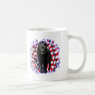 Schipperke Patriot Coffee Mug