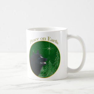 Schipperke Peace Coffee Mug