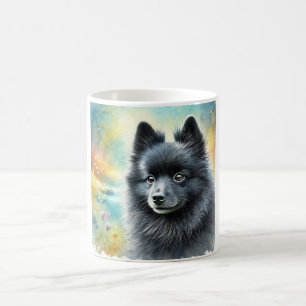 Schipperke Serenity 030924AREF138 - Watercolor Coffee Mug