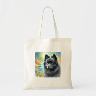 Schipperke Serenity 030924AREF138 - Watercolor Tote Bag