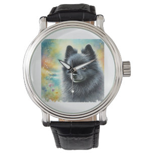 Schipperke Serenity 030924AREF138 - Watercolor Watch