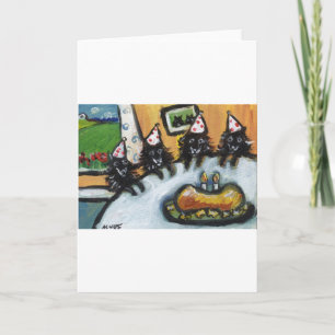 Schipperke summer party card