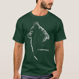 Schipperke Team Dog Trainer Funny Dogs Training T-Shirt