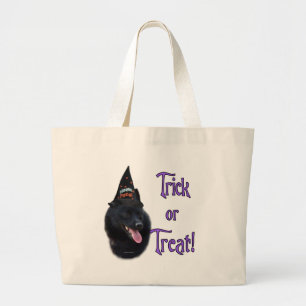 Schipperke Trick Large Tote Bag