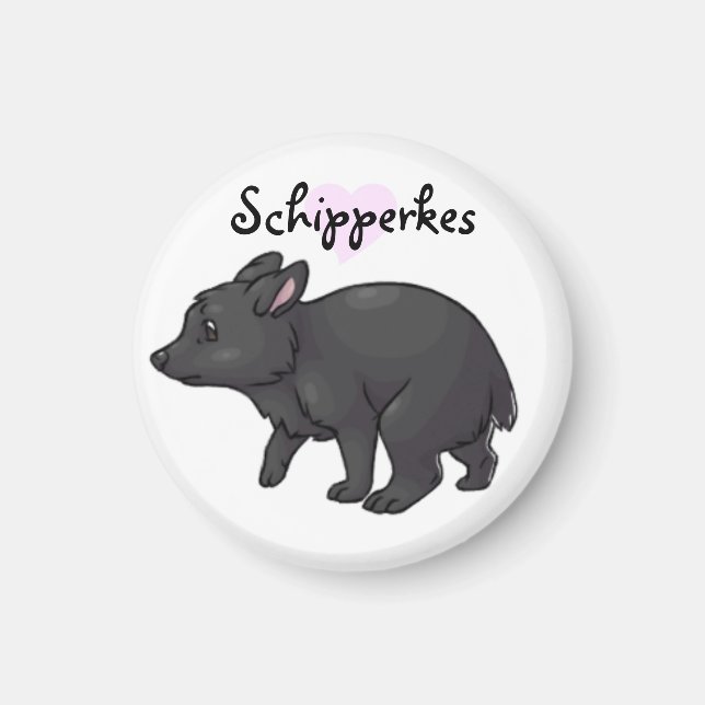 Schipperkes Magnet (Front)