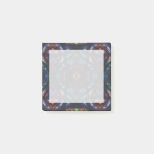 Schism Dark Rainbow Abstract Watercolor Art Post-it Notes