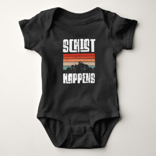 Schist happens baby bodysuit