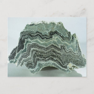 Schist rock postcard
