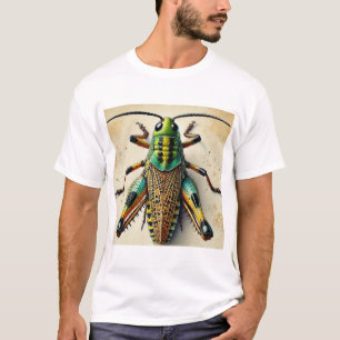 Schistocerca grasshopper 220824IREF228 - Watercolo T-Shirt