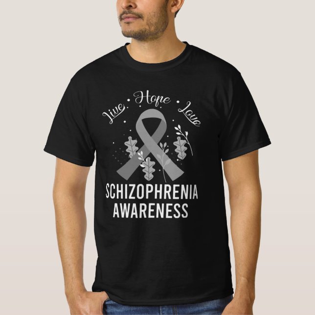 schizophrenia art T-Shirt (Front)