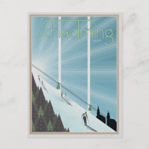 Schladming Vintage/Retro Reklame Postcard