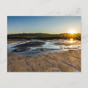 Schlammvulkane von Berca Rumänien Postcard