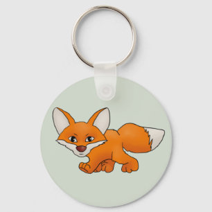 Schleichender Fuchs Key Ring