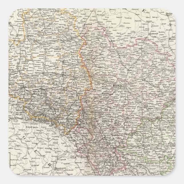 Schlesien Square Sticker (Front)