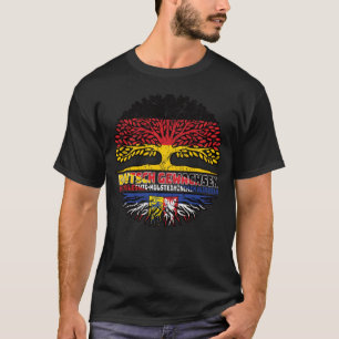 Schleswig-Holstein Deutsch Deutschland Wurzeln T-Shirt
