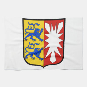 Schleswig Holstein (Germany) Coat of Arms Tea Towel
