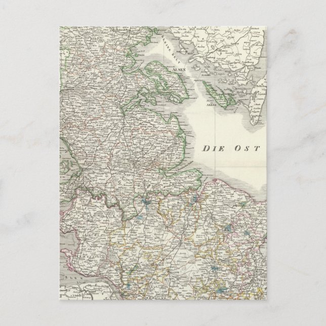 Schleswig, Holstein, Lauenburg Postcard (Front)