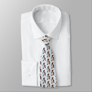 Schlittschuhpinguin Krawatte Tie