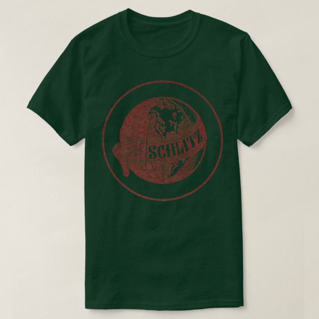 Schlitz Brewery Logo T-Shirt (Design Front)