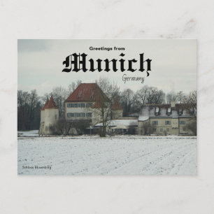 Schloss Blutenburg Munich Germany Postcard