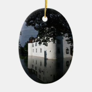 Schloss Bottmingen, Basel, Switzerland Ceramic Tree Decoration