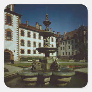Schloss Elisabethenburg, Meiningen Square Sticker