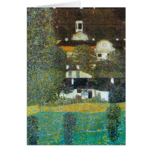 Schloss Kammer on the Attersee II By Gustav Klimt