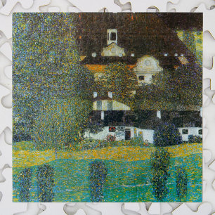 Schloss Kammer on the Attersee II By Gustav Klimt Jigsaw Puzzle