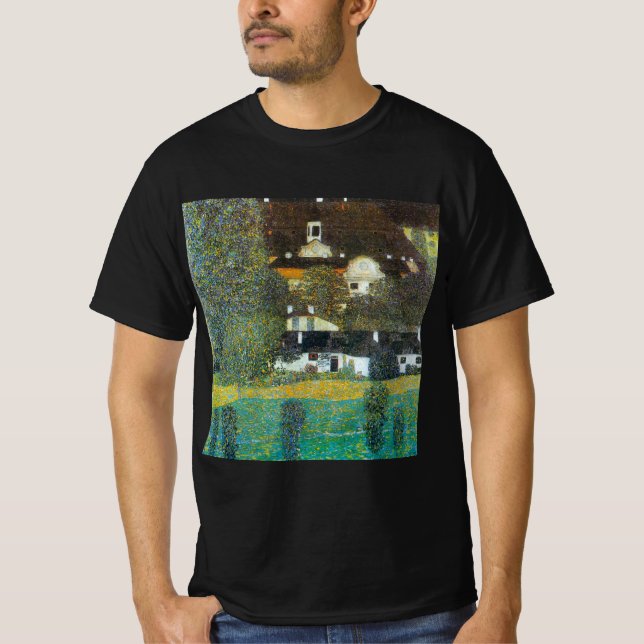 Schloss Kammer on the Attersee II By Gustav Klimt T-Shirt (Front)