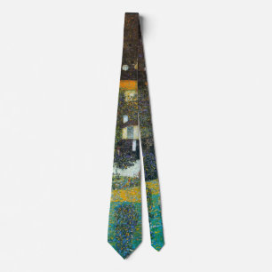 Schloss Kammer on the Attersee II By Gustav Klimt Tie