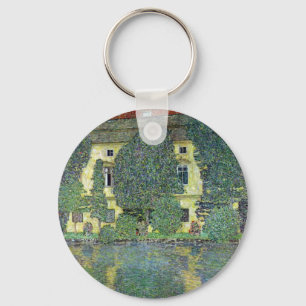 Schloss Kammer on the Attersee III By Gustav Klimt Key Ring