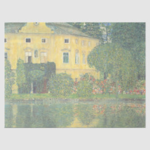 Schloss Kammer on the Attersee IV by Gustav Klimt Tissue Paper