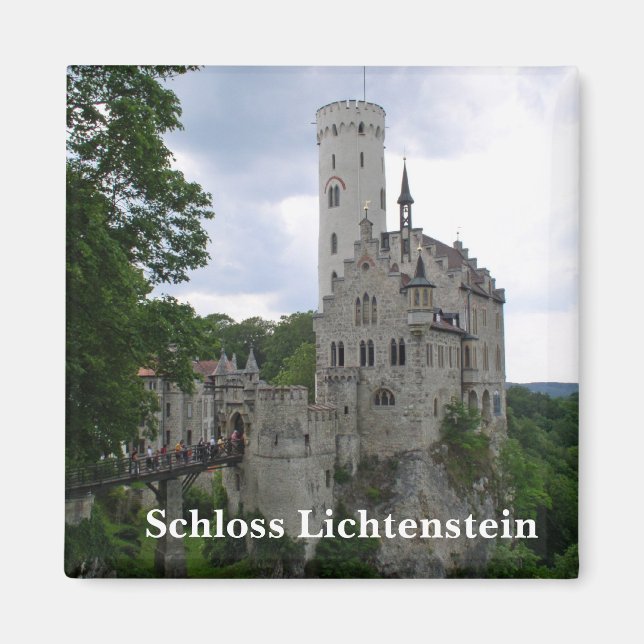 Schloss Lichtenstein Magnet (Front)
