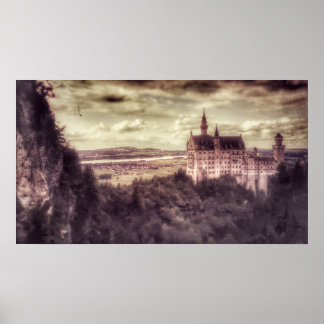 Schloss Neuschwanstein Castle Poster
