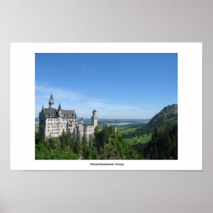 Schloss Neuschwanstein, Germany Poster