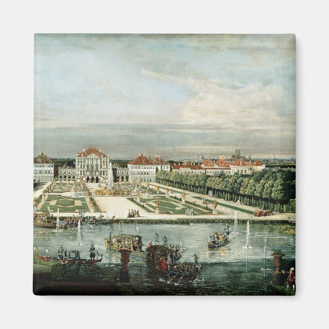 Schloss Nymphenburg, 1761 Magnet (Front)