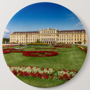 Schloss Schoenbrunn Vienna Austrria 6 Cm Round Badge