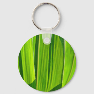Schlüsselanhänger grüne Maisblätter Key Ring