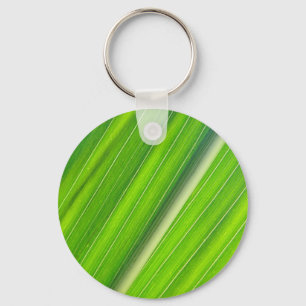 Schlüsselanhänger hellgrünes Maisblattdesign Key Ring