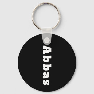Schlüsselanhänger mit Namen Abbas Key Ring